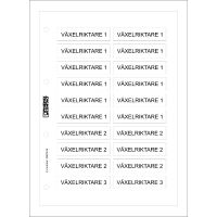 Graverade Skyltar Växelriktare 1-3